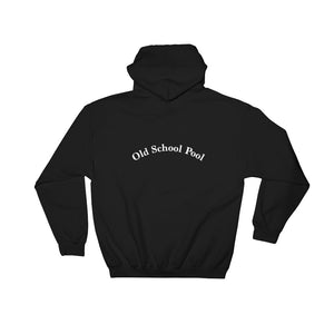 Lion logo front/Old School Pool back Hooded Sweatshirt